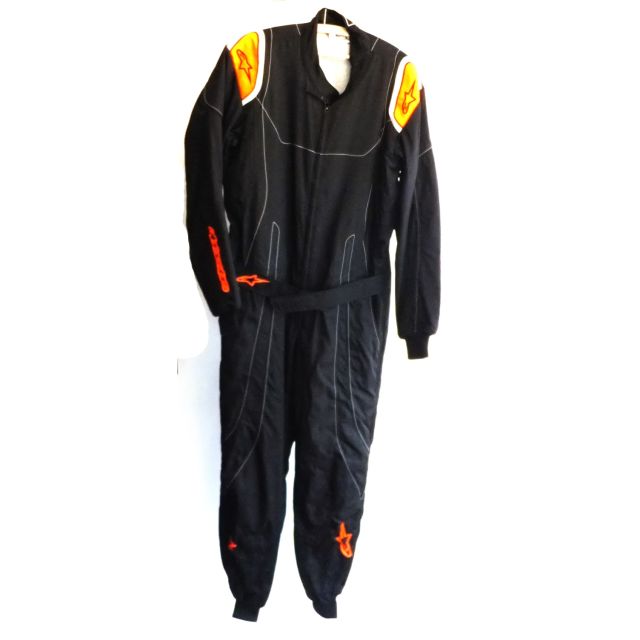 Overall Alpinestars KMX-9 schwarz/orange-fluo 60