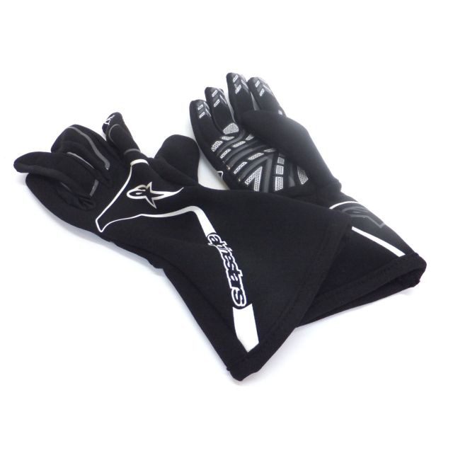 Handschuhe Alpinestars Tech 1 K Race S. schwarz/weiss Kinder S