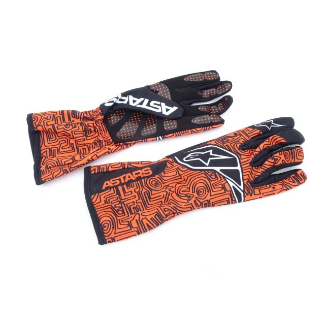 Handschuhe Alpinestars Tech-1 K Race V2 orange-fluo S