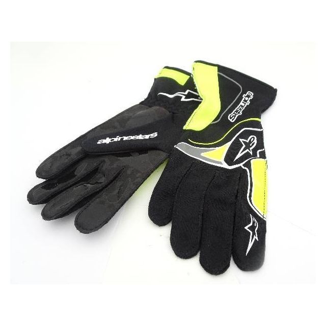 Handschuhe Alpinestars Tech-1 KX v3 schwarz-gelb-fluo XL