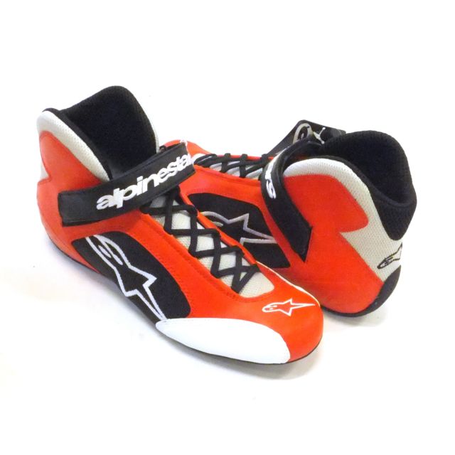 Schuhe Alpinestars Techn-1 K rot/silber 45 / US 11.5