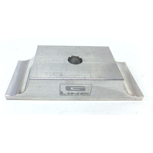Motorbockgegenstück Gline 90x32x40 Alu breit