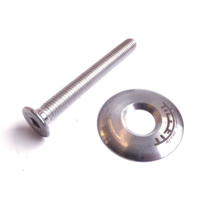 Sitzschraubenset Tillett 1 Stück M8 x 60mm 1 Spezialunterlagsscheibe