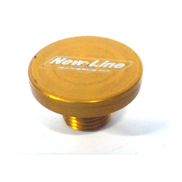 Verschlussschraube Newline Kerzenöffnung Motor gold