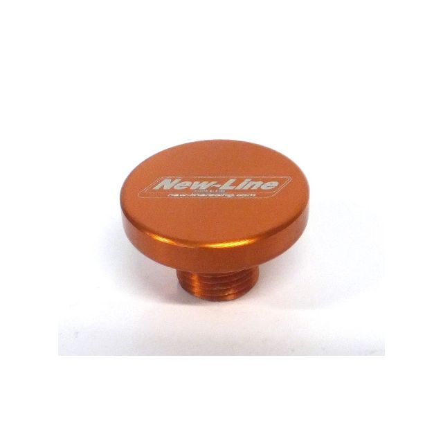 Verschlussschraube Newline Kerzenöffnung Motor orange
