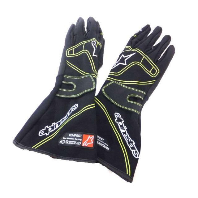 Regenhandschuhe Alpinestars Gr.S Fluoreszent