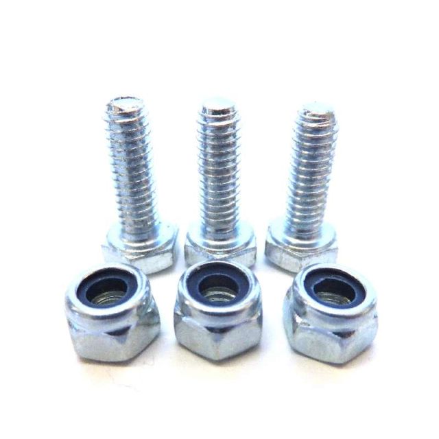 Auspuffdeckelschraube Rotax Set 3-Stück mit Mutter