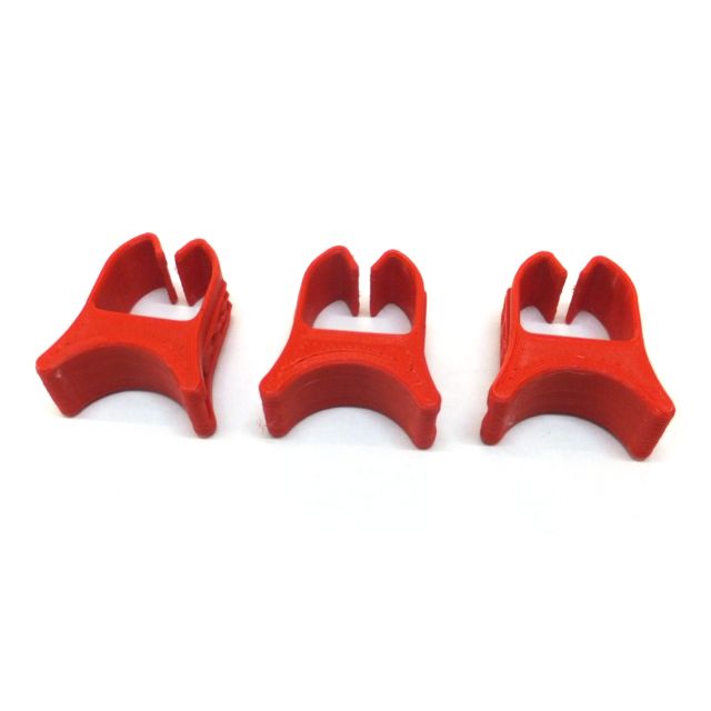 Kabelführung SKP Clipverschluss Set (3 Stück) rot