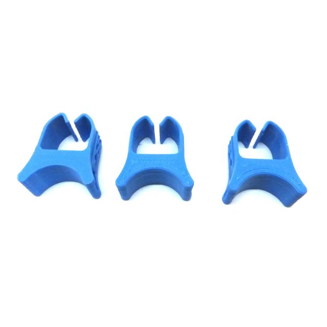 Kabelführung SKP Clipverschluss Set (3 Stück) blau