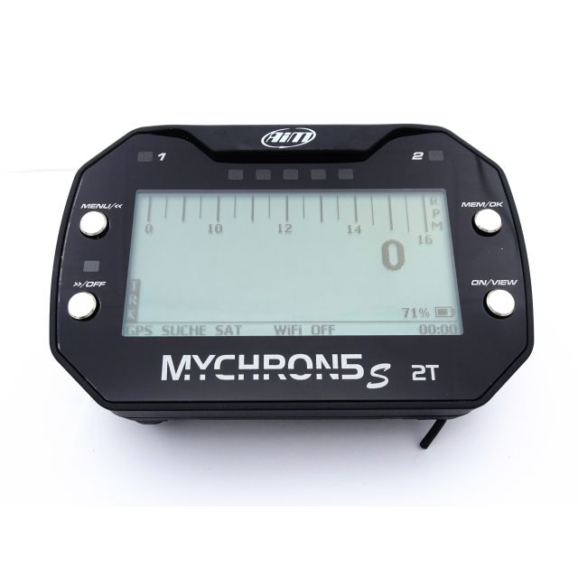 Mychron 5S 2T AIM Zeitmessung GPS für 2 Temp. Sensoren + Wasser **Aktion ** mit Wassersensor