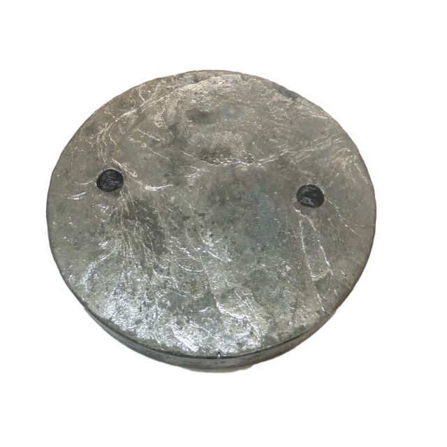 Bleibarren 1,0 kg rund mit Löcher