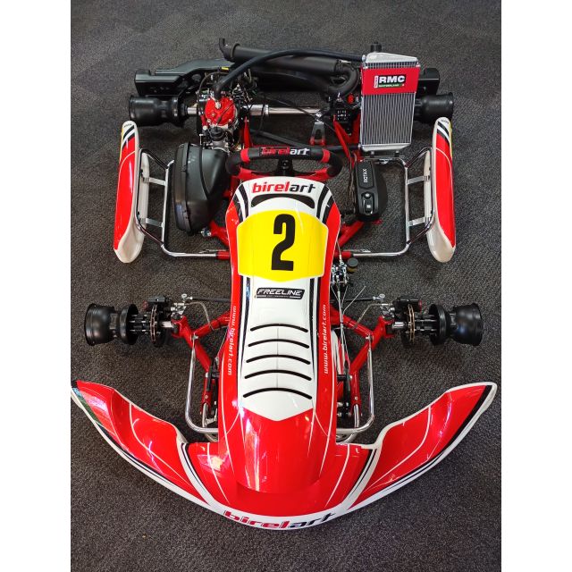 Kart gebraucht Birel DD2 Weltfinale Rotax #2 komplett 