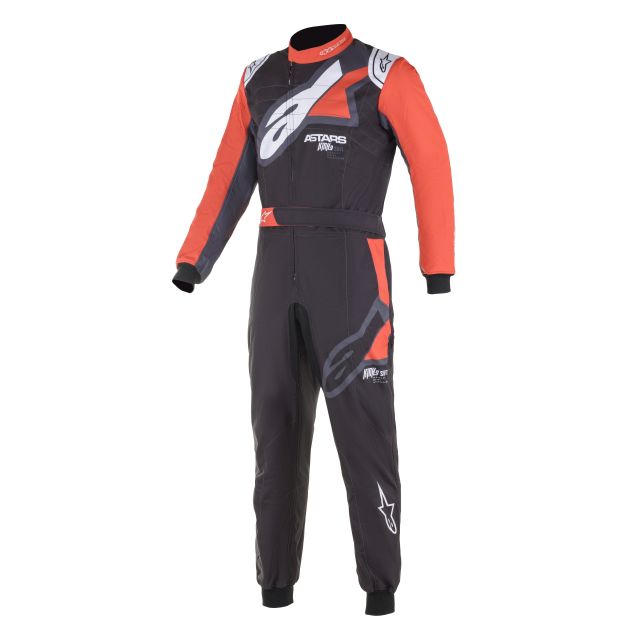Overall Alpinestars KMX-9 v2 S graphic schwarz-rot-weiss 130