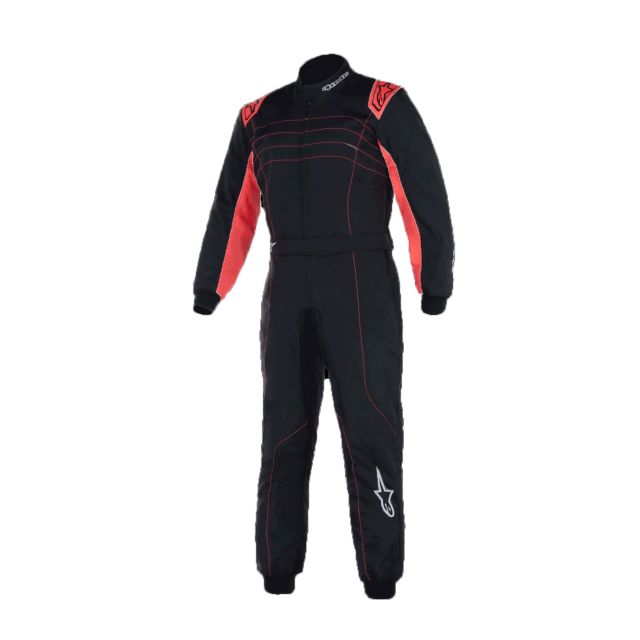 Overall Alpinestars KMX-9 V3 S schwarz-rot-fluo 150 