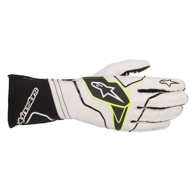Handschuhe Alpinestars Tech-1 KX v2 weiss-schwarz XXL